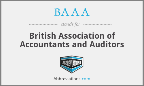 BAAA - British Association of Accountants and Auditors