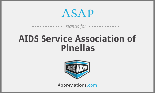 ASAP - AIDS Service Association of Pinellas