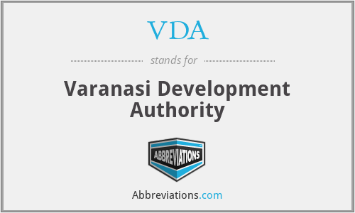 VDA - Varanasi Development Authority