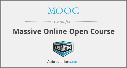 MOOC - Massive Online Open Course