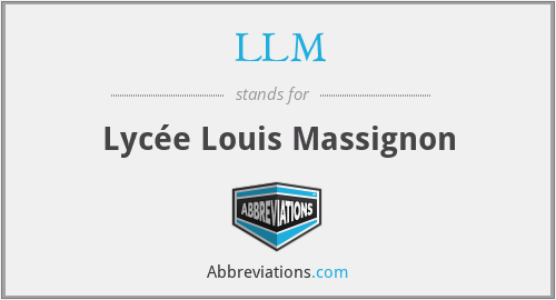 LLM - Lycée Louis Massignon