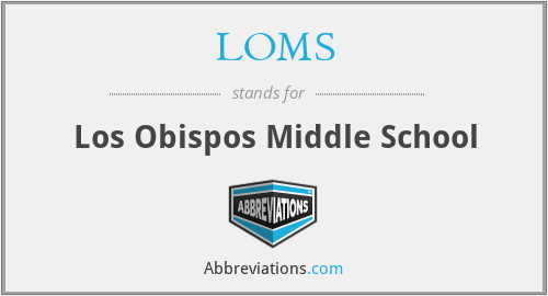 LOMS - Los Obispos Middle School