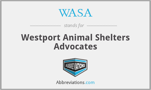 WASA - Westport Animal Shelters Advocates