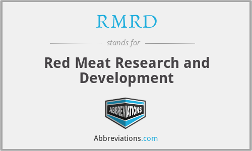 RMRD - Red Meat Research and Development