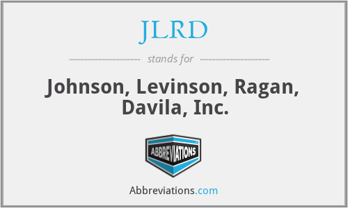 JLRD - Johnson, Levinson, Ragan, Davila, Inc.