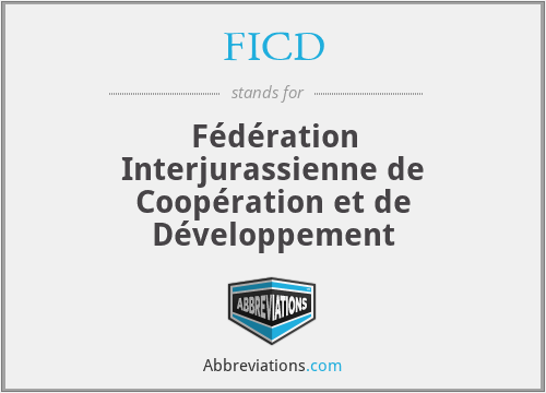 FICD - Fédération Interjurassienne de Coopération et de Développement