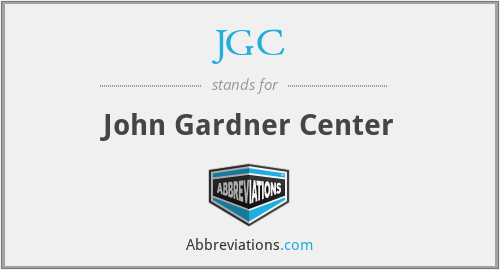 JGC - John Gardner Center