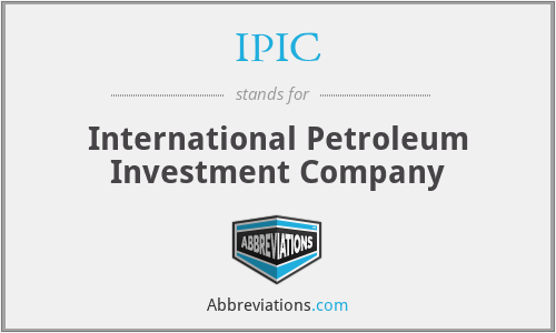 IPIC - International Petroleum Investment Company