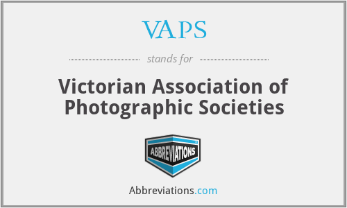 VAPS - Victorian Association of Photographic Societies
