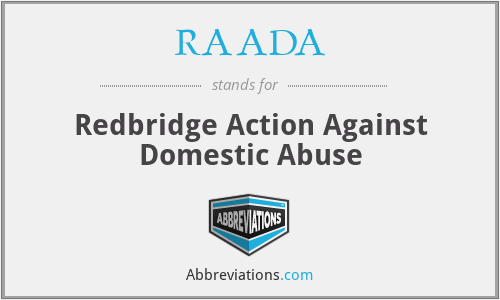 RAADA - Redbridge Action Against Domestic Abuse