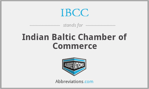 IBCC - Indian Baltic Chamber of Commerce