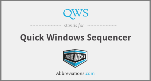QWS - Quick Windows Sequencer