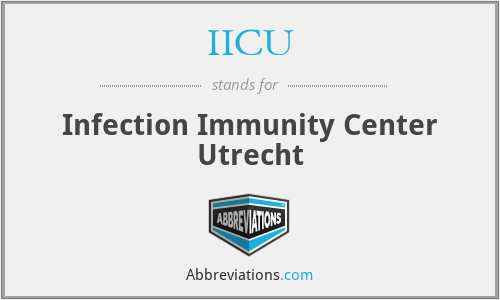 IICU - Infection Immunity Center Utrecht