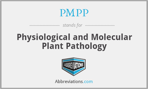PMPP - Physiological and Molecular Plant Pathology