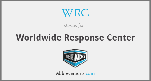 WRC - Worldwide Response Center
