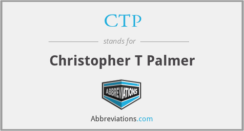 CTP - Christopher T Palmer