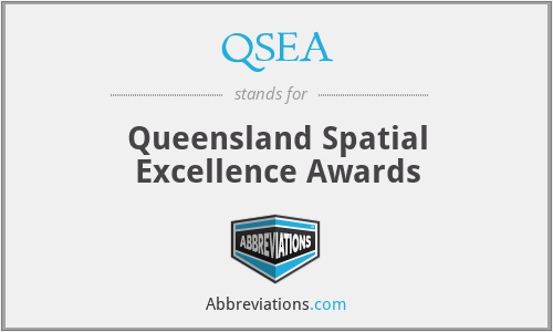 QSEA - Queensland Spatial Excellence Awards