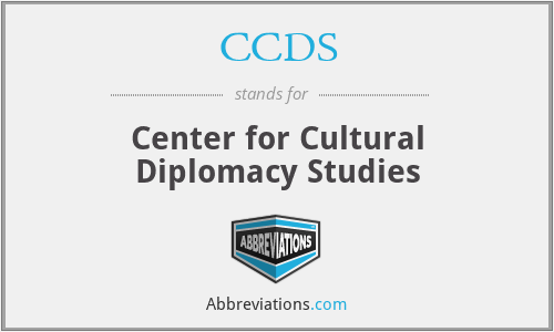 CCDS - Center for Cultural Diplomacy Studies