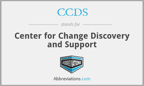 CCDS - Center for Change Discovery and Support
