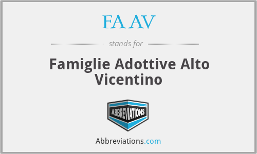 FAAV - Famiglie Adottive Alto Vicentino