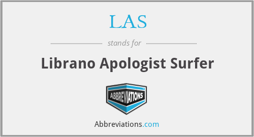 LAS - Librano Apologist Surfer