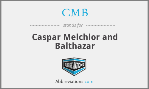 CMB - Caspar Melchior and Balthazar