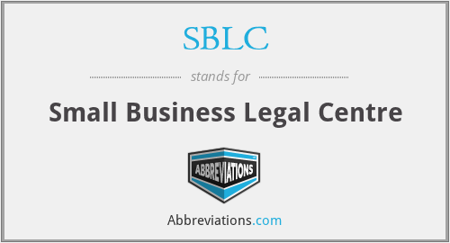 SBLC - Small Business Legal Centre
