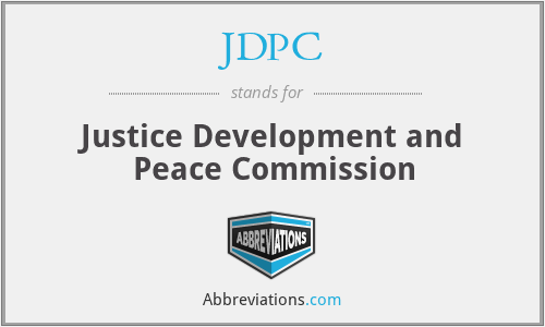 JDPC - Justice Development and Peace Commission