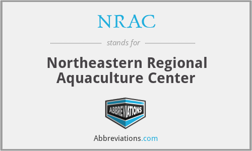 NRAC - Northeastern Regional Aquaculture Center