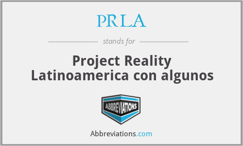 PRLA - Project Reality Latinoamerica con algunos