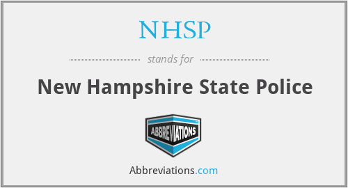 NHSP - New Hampshire State Police