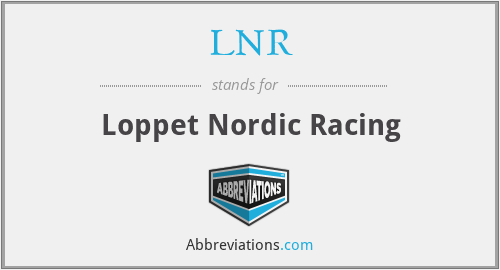 LNR - Loppet Nordic Racing