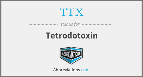 TTX - Tetrodotoxin