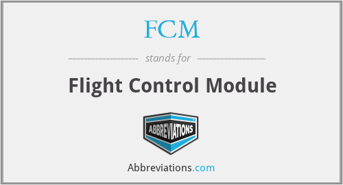 FCM - Flight Control Module