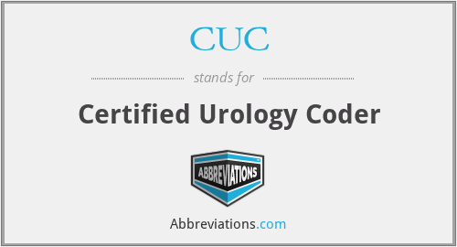CUC - Certified Urology Coder