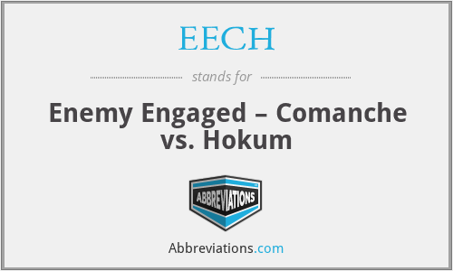 EECH - Enemy Engaged – Comanche vs. Hokum