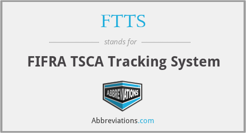 FTTS - FIFRA TSCA Tracking System