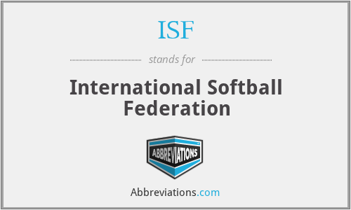 ISF - International Softball Federation