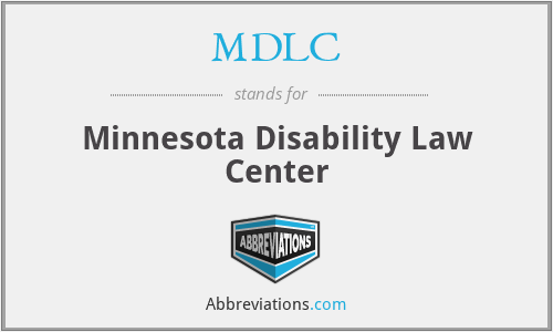 MDLC - Minnesota Disability Law Center