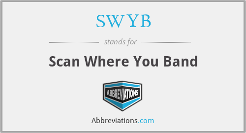 SWYB - Scan Where You Band