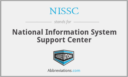 NISSC - National Information System Support Center