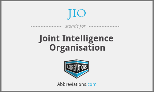 JIO - Joint Intelligence Organisation