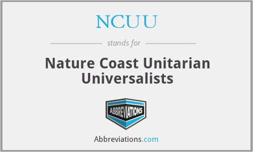 NCUU - Nature Coast Unitarian Universalists