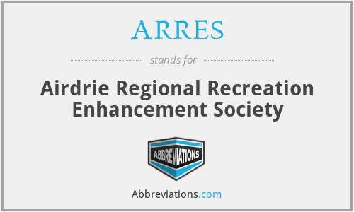 ARRES - Airdrie Regional Recreation Enhancement Society