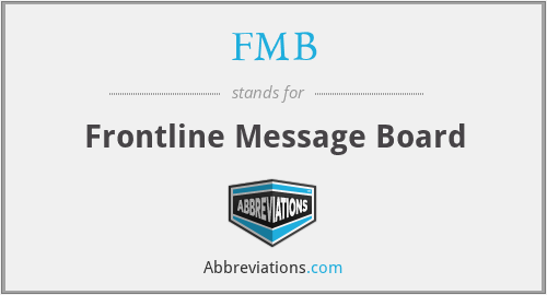 FMB - Frontline Message Board