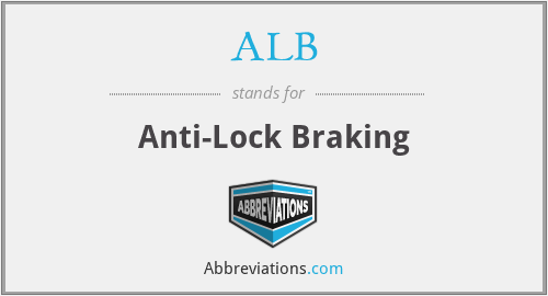 ALB - Anti-Lock Braking