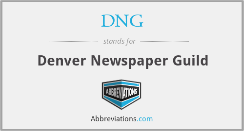 DNG - Denver Newspaper Guild