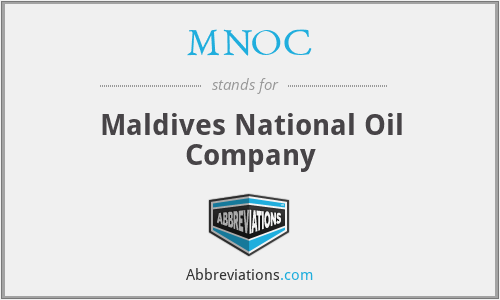 MNOC - Maldives National Oil Company