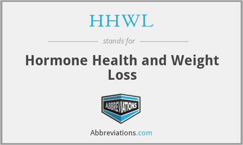 HHWL - Hormone Health and Weight Loss