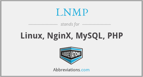 LNMP - Linux, NginX, MySQL, PHP